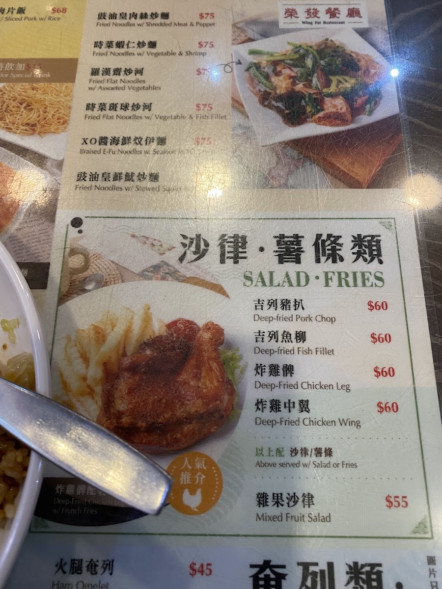 Menu Wing Fat Restaurant-4